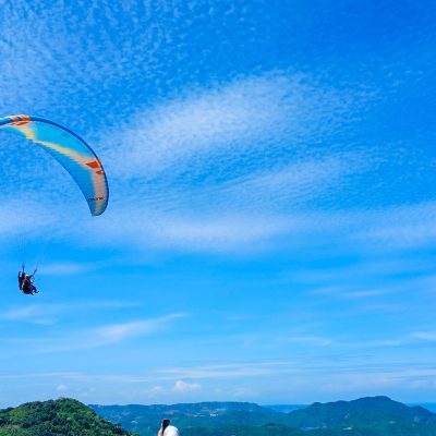 Skylancing Paragliding. Foto: Mustamar Natsir.
